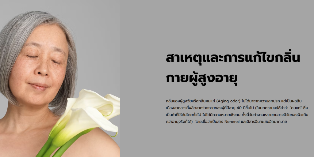 กลิ่นคนแก่ 